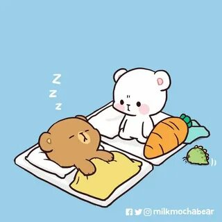 Milk & Mocha on Twitter Cute bear drawings, Cute cartoon wal