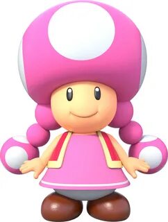Toadette is a pink-capped Toad from the Super Mario series. She first in appeare
