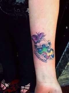 Pin by Jody Smith on Tattoo ideas Autism tattoos, Puzzle tat