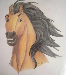 spirit stallion of the cimarron drawing - Google Search Spir