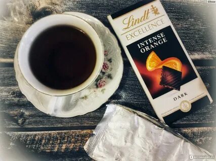 Шоколад Lindt EXCELLENCE апельсин в горьком шоколаде - "Как 