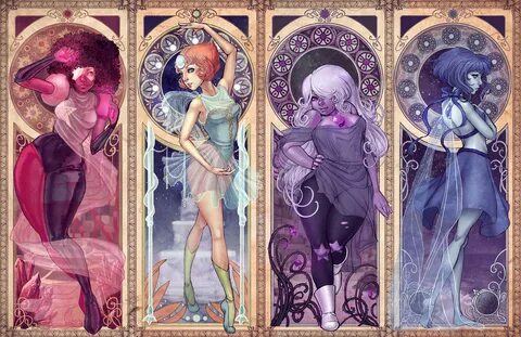 ArtStation - Stephen Universe Art Nouveau