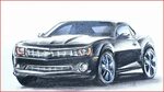 Camaro Outline Drawing at PaintingValley.com Explore collect