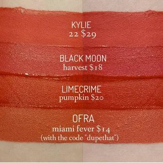 Kylie 22 dupes Lipstick dupes, Dupes, Kylie 22