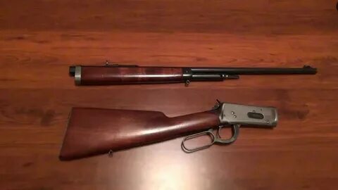Winchester Model 55 Takedown Rifle Close-Up - YouTube