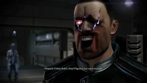 "Indoctrinated" Shepard's face is "tired" - YouTube