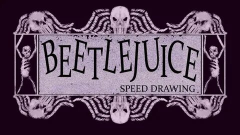 BEETLEJUICE SPEED DRAWING THUMBNAIL+VIDEO by IDROIDMONKEY on