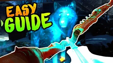 BEST WOLF BOW UPGRADE GUIDE EASY Black Ops 3 Zombies Der Eis