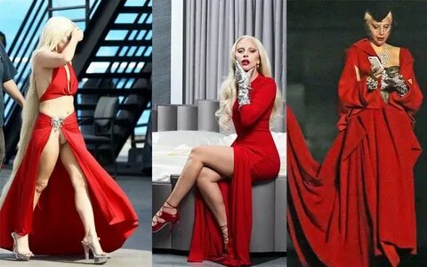 AHS Fashion: The Countess Elizabeth in Striking Red Fashion,