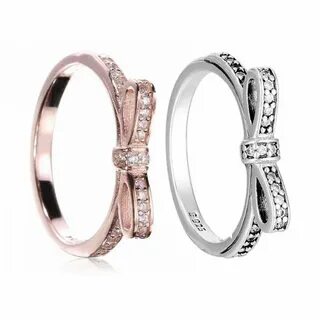 Understand and buy pandora rose gold bow ring cheap online