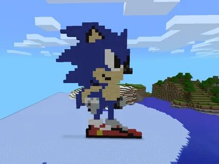 super sonic the pixel pixel art maker