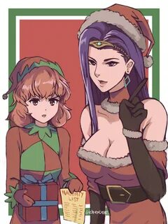 Christmas Genny and Sonya Fire Emblem Know Your Meme