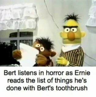 Pin by Wölfen -// on Funny Dark humour memes, Bert and ernie