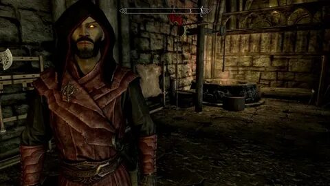 Skyrim SE texture glitch for guild masters hood cause - vamp