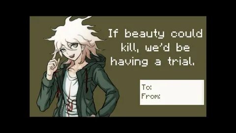 Valentines day cards Danganronpa Amino