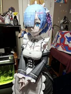 Life Size Anime Figure Rem : Re Zero Starting Life In Anothe