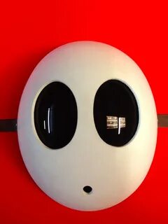 Deluxe Fiberglass Shy Guy Mask Etsy