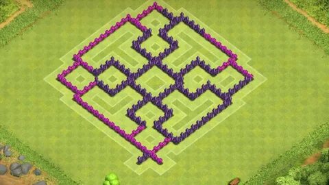 Clash Of Clans - Best Town Hall 7 Hybrid Base ( th7 ) ! Spee