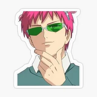 Saiki k Sticker by Ricky THEKID in 2022 Anime printables, An