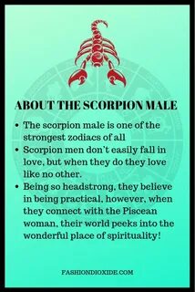 Scorpio Male and Pisces Female Connection, Love Compatibilit