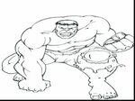 Hulk Face Cartoon Coloring Incredible Drawing Getdrawings Ho