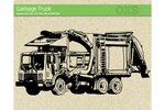 Garbage Truck Vector Graphic by CrafterOks - Creative Fabric