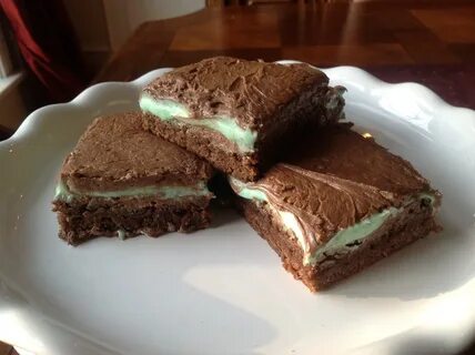 The Famous BYU Mint Brownies - Mel and Boys Kitchen