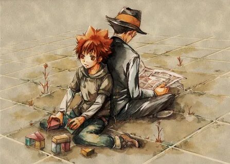 Sawada Tsunayoshi, Duo, Reborn - Zerochan Anime Image Board