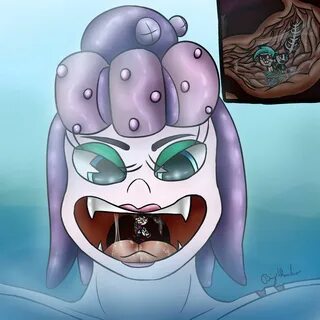 Cala Maria and the little guys giantess vore by BigClaudia o