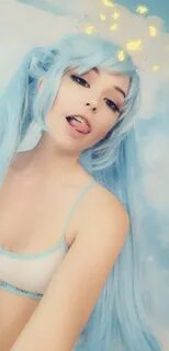 Człowiek Typowy Bielizna belle delphine blue hair lingerie o