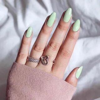 Love and pintification- Follow @marsbelleza Mint nails, Mint