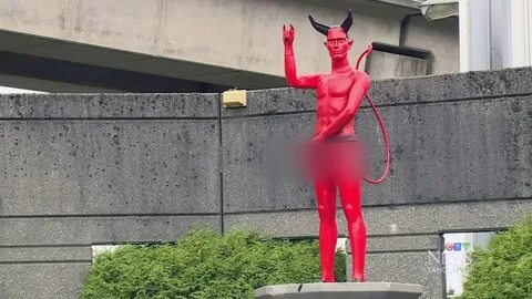 Petition growing to re-erect Satan statue in Vancouver CTV N