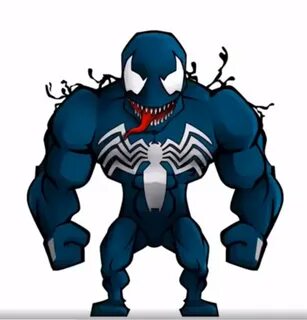 #Venom Drawing superheroes, Comic book drawing, Chibi marvel