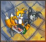 AT with ximonr: Shadz and Tails by Shadz-The-Fox -- Fur Affi