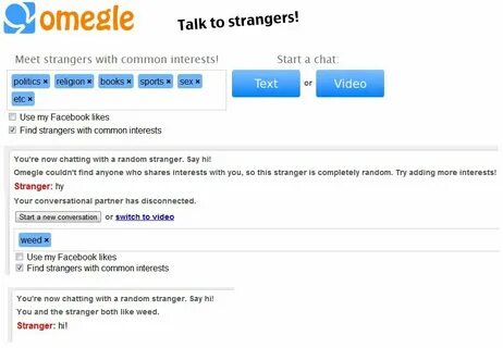top omegle common interests - Repayable Web Log Photo Galler