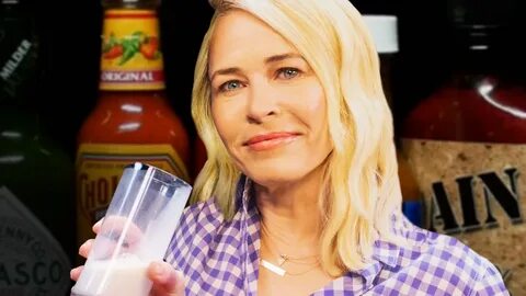 Watch Chelsea Handler Take on the Hot Ones Challenge