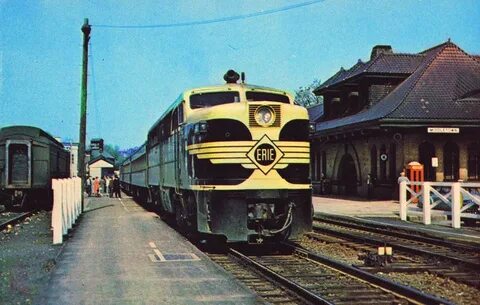 Erie Railroad: Map, Pictures, Logo & History