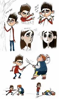 ParaNorman Sketch Dump by QGildea.deviantart.com on @Deviant