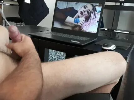 Watch Watching Porn And Getting Jerked Off To A Cum bluetech