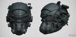the high poly design/baking mesh for the principal titanfall