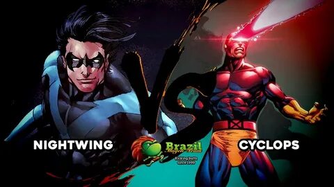 Nightwing Mugen Fights vs Cyclops - YouTube