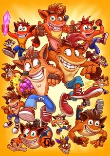 ArtStation - Crash Bandicoot 25th Anniversary (FAN ART)