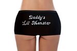 Daddys lil monster panties Harley Quinn lingerie Plus size E