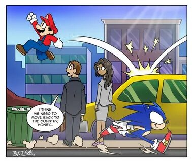 Super Mario Odyssey and Sonic Adventure 2 looks Great! Super