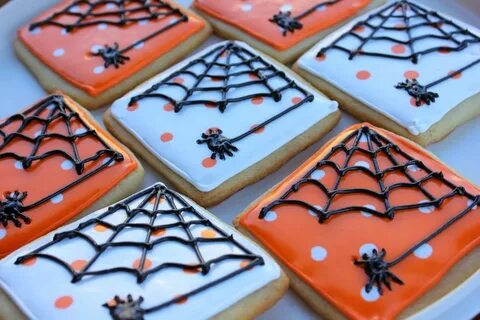 Spider Halloween Cookies