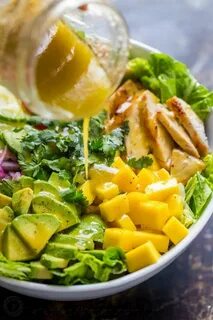 Chicken Mango Avocado Salad (Cheesecake Factory) (NatashasKi