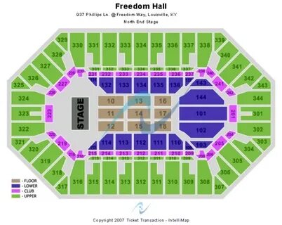 freedom hall louisville ky seating chart - Fomo