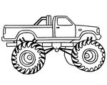 Monster Truck Coloring Pages New