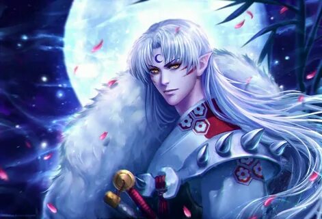 Sesshomaru Sesshomaru, Fan art, Digital art anime