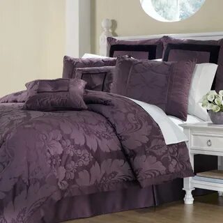 Purple And Silver Comforter Sets Home Design Ideas
